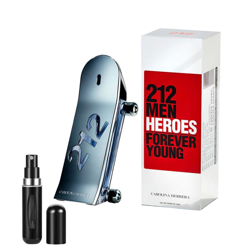 74- Carolina Herrera 212 Heroes + Regalo