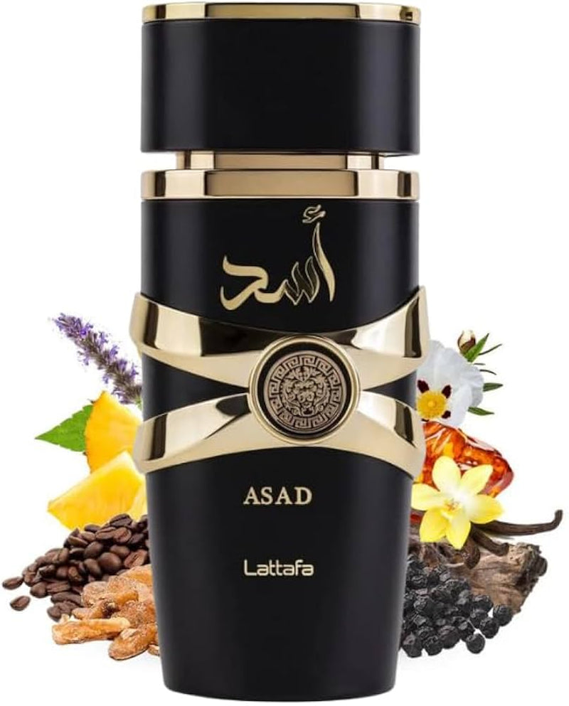 073 - 4 PERFUMES + 1 REGALO (Club de nuit+oud saffron+asad+bharara)