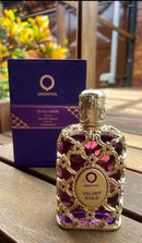 05 - 4 PERFUMES + 1 REGALO  (Velvet Gold, 212 Vip R , Amethesty, N5chanel + perfumero)