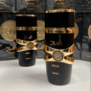 43- 5 Perfumes + Perfumero de regalo (Asad - Club - Khamrah - Oud for glory - Ombre)