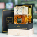 41 - 2 PERFUMES ARABES estuche de lujo + 2 REGALOS (Bharara King & Khamrah + Perfumero)
