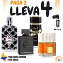 35 - 4 PERFUMES + 1 REGALO (Club+ Asad+ khamrah+Oud saffron + Perfumero)