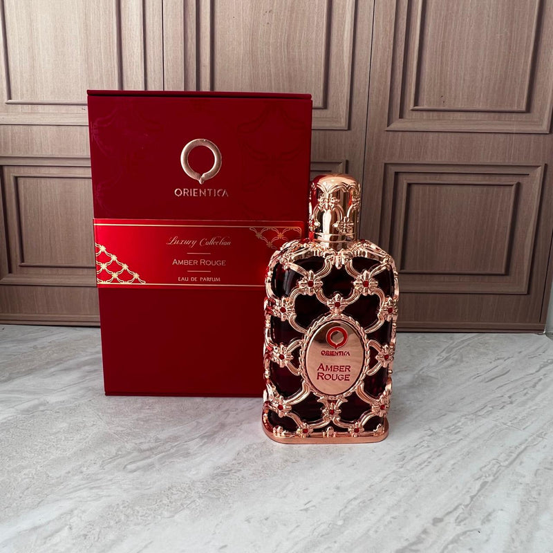 32- 3 PERFUMES + 1 REGALO (Good Girl - Amber Rouge - La Belle + perfumero)