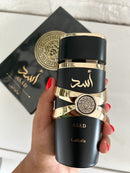 43- 5 Perfumes + Perfumero de regalo (Asad - Club - Khamrah - Oud for glory - Ombre)