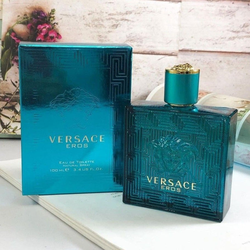 15- 5 PERFUMES + 1 REGALO (Eros+bleu+ sauvage+invictus+club de nuit + perfumero)