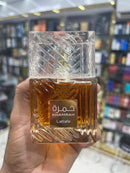 43- 5 Perfumes + Perfumero de regalo (Asad - Club - Khamrah - Oud for glory - Ombre)